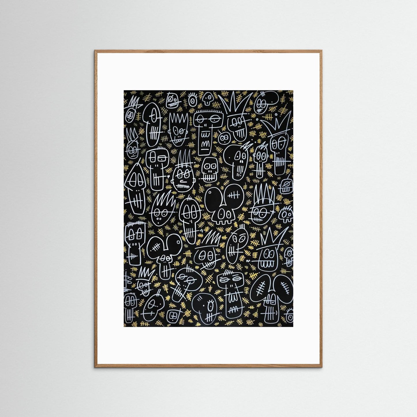 Snacky Tick Tock - Black and Gold