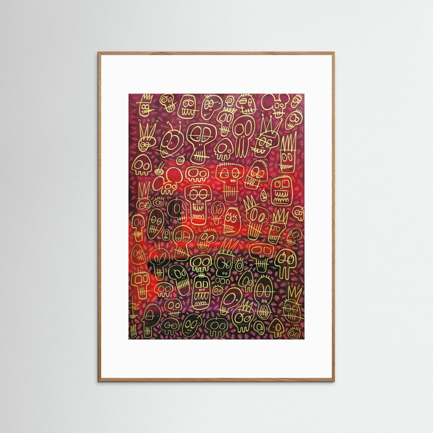 Snacky Tick Tock - Red & Gold